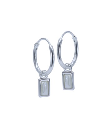 Silver Hoop Earring HO-2566